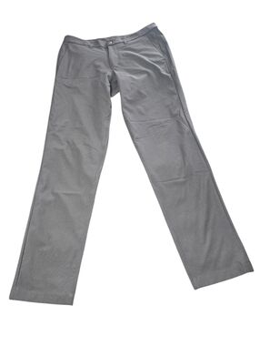 Lululemon Men's Gray Straight-Leg Dress Pants Size 34